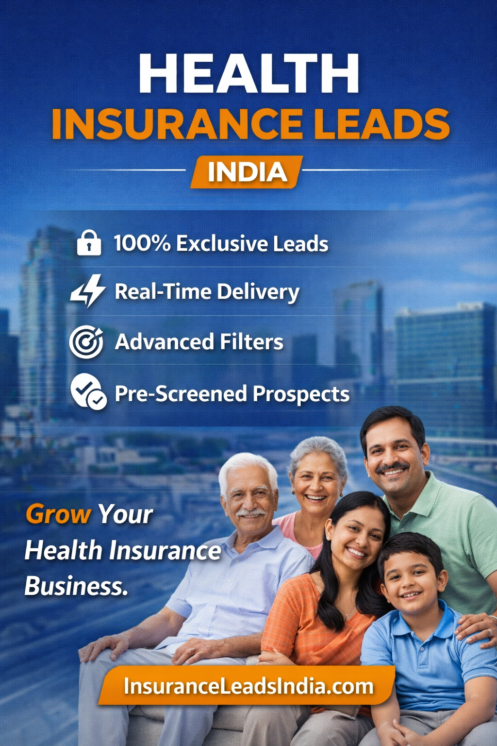 Health Insurance Leads India – Exclusive Health Insurance Leads for Agents