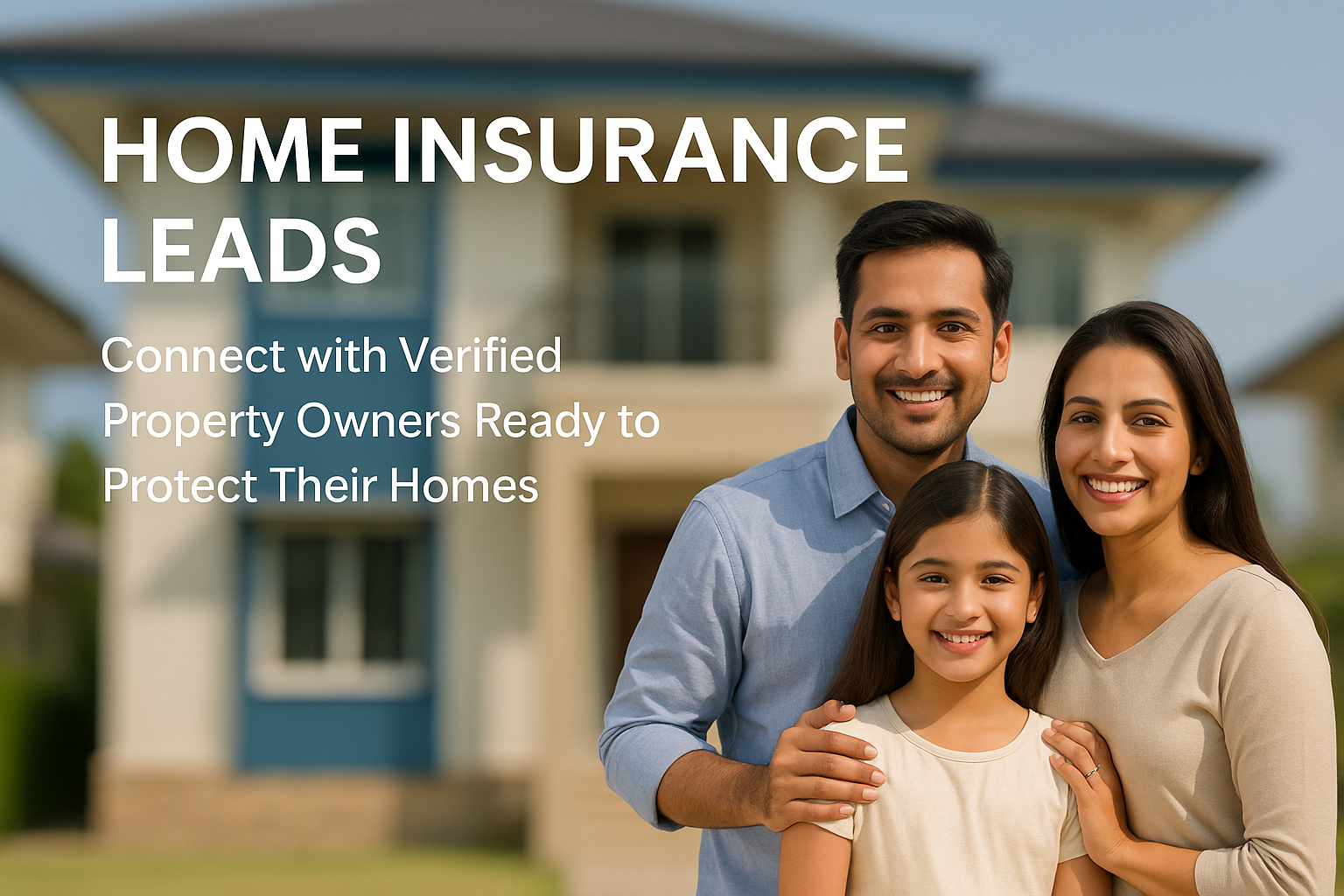 Home Insurance Leads: Connect with Property Owners Ready to Protect Their Homes